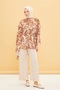 Autumn Leaf Asymmetrical Tunic - 2