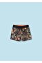Boy's Green Printed Shorts Swimsuit 06674-020 - 2