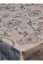قماش زيتي PVC منقوش قابل للمسح ومضاد للانزلاق مقاس 120 × 150 - مفرش طاولة جاهز - 3