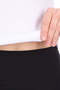 Women's White Double Strap Buckle Ribbed Camisole Body - 7