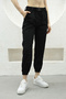 Belted Parachute Leg Trousers - 4