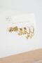 Women's 316 L Stainless Steel Anti-Tarnish 6-Piece Earrings Set - 2