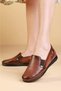 Wy8 All Leather Inside Soft Elastic Summer Women's Shoes Daily Summer Orthopedic Mother Shoes - 2
