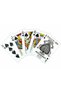 Tally Ho |   Fan Back Card-Blue Playing Card - 5
