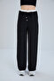 Contrast Belted Linen Blended Trousers - 5