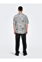 Men's Summer Shirt - Relaxed Fit, Patterned, ONLY&SONS22028514 - 2
