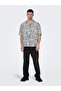 Men's Summer Shirt - Relaxed Fit, Patterned, ONLY&SONS22028514 - 3
