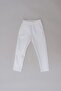 Girl's Straight Leg Sweatpants 870 Ecru - 3