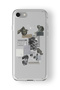 Dont You Remember Design Printed Transparent Case Compatible with iPhone 7 and 8