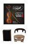 Violin String Set Resin Rosin Bridge Silencer Tum Accessories in One