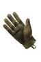 Waterproof, Breathable Fiber Leather Professional Motorbike Gloves with Velcro Fasteners. - 2