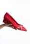 Large Size Heeled Classic Jewelled Casual Shoes - 4