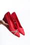Large Size Heeled Classic Jewelled Casual Shoes - 3