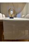Linen Look Glitter Linen Silver Runner 40 x 160 - 2