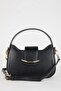 Women's Buckle Detailed Faux Leather Shoulder Bag B9355Axns - 2
