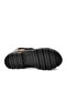 Black Camel Fur Inside Velcro Children's Boots - 5