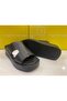 D24YT-2015 Women's Black Leather Slippers - 4