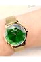 Women's Wristwatch GOLD Color Steel Waterproof - 4