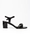 Large Size Stoned Single Band Evening Dress Shoes - 4