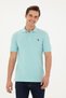 U.S. Polo Assn. Polo Collar Short Sleeve Nil Men's 100% Cotton T-shirt 1792406 - 3