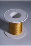 0.5 mm 50 Meter Prayer Bead String Dark Gold Yellow - 5