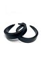 10 Pieces of Plastic Raw Crown, 3 Cm Wide, Black Color - 2