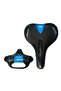 Unisex Blue Soft Comfortable Wide Saddle 26
