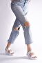Daisy 4cm Wedge Heel Elastic Women's Sandals - 3