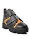 Black Camel Fur Inside Velcro Children's Boots - 3