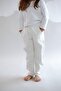 Girl's Straight Leg Sweatpants 870 Ecru - 8