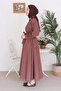 تنورة بالون بني مرير - 4
