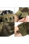 Waterproof, Breathable Fiber Leather Professional Motorbike Gloves with Velcro Fasteners. - 6