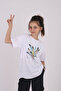 Raised Feather printed girl's tracksuit set for summer seasonal - 5