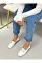 Lori Polite Buckle Detailed Women's Ballerinas - 6