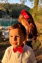 2-Piece Crescent and Star Bow Tie, Red and White Bow Tie, 2 Flag Bow Ties - 3