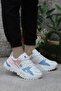 Chuke White Pink Original Product Thick Sole Women's Sneakers - 2