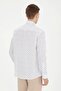 Men's Navy Blue Long Sleeve Shirt ELİFSU BUTİKHOME - 5