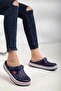 Full Orthopedic Men's Cross Slippers Navy Blue Doctor Nurse Cook Daily - 2