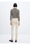 Cropped skinny pantolon - 4