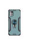 Samsung Galaxy A51 Compatible Magnet Grid Holder Stand Corner Protected Koko Cover - 2