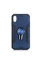 Apple iPhone Xr 6.1 Compatible Magnet Grid Holder Stand Corner Protection Koko Cover