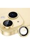 9H Hardness Tempered Glass Camera Lens Protector Compatible with Apple iPhone 15 / 15 Plus - HD Quality