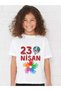 Style-X 23 APRIL THEMED 100% COTTON CYCLING NECK CHILDREN'S T-SHIRT