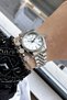 Women's Wristwatch Small Case 3 Atm Waterproof Silver Color Steel Cord + Bracelet TJBY2009C4 - 3