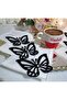 Coffee Side Napkin, Coffee Side Presentation Napkin, Tray Presentation Napkin, Serving Napkin, 3 Sizes, PEARL - 2