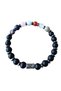 7 Chakra Natural stone bracelet aquamarina, agate, lapis, amethyst, pink quartz, wood jasper, citrine, onyx - 5