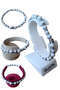 Havlite stone hematite stone natural stone bracelet havlite cylinder model - 5