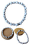 Havlite stone hematite stone natural stone bracelet havlite cylinder model - 7