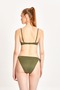 Women's Green Push-Up Bow Bikini Set 24s114st - 6