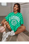 Redwoods California Printed Oversize Unisex T-shirt